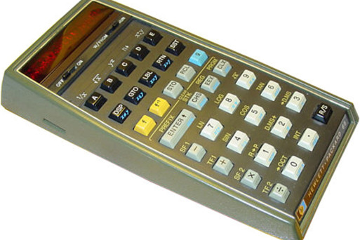Symbolbild Taschenrechner HP 65 im Jahr 1974