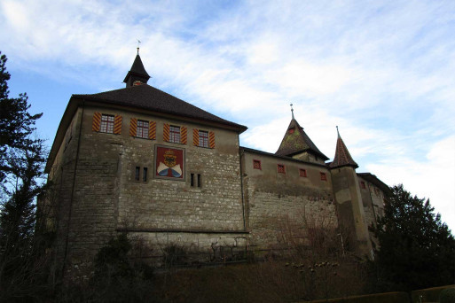 Gebäudevermessung Schloss Kyburg, HMQ AG