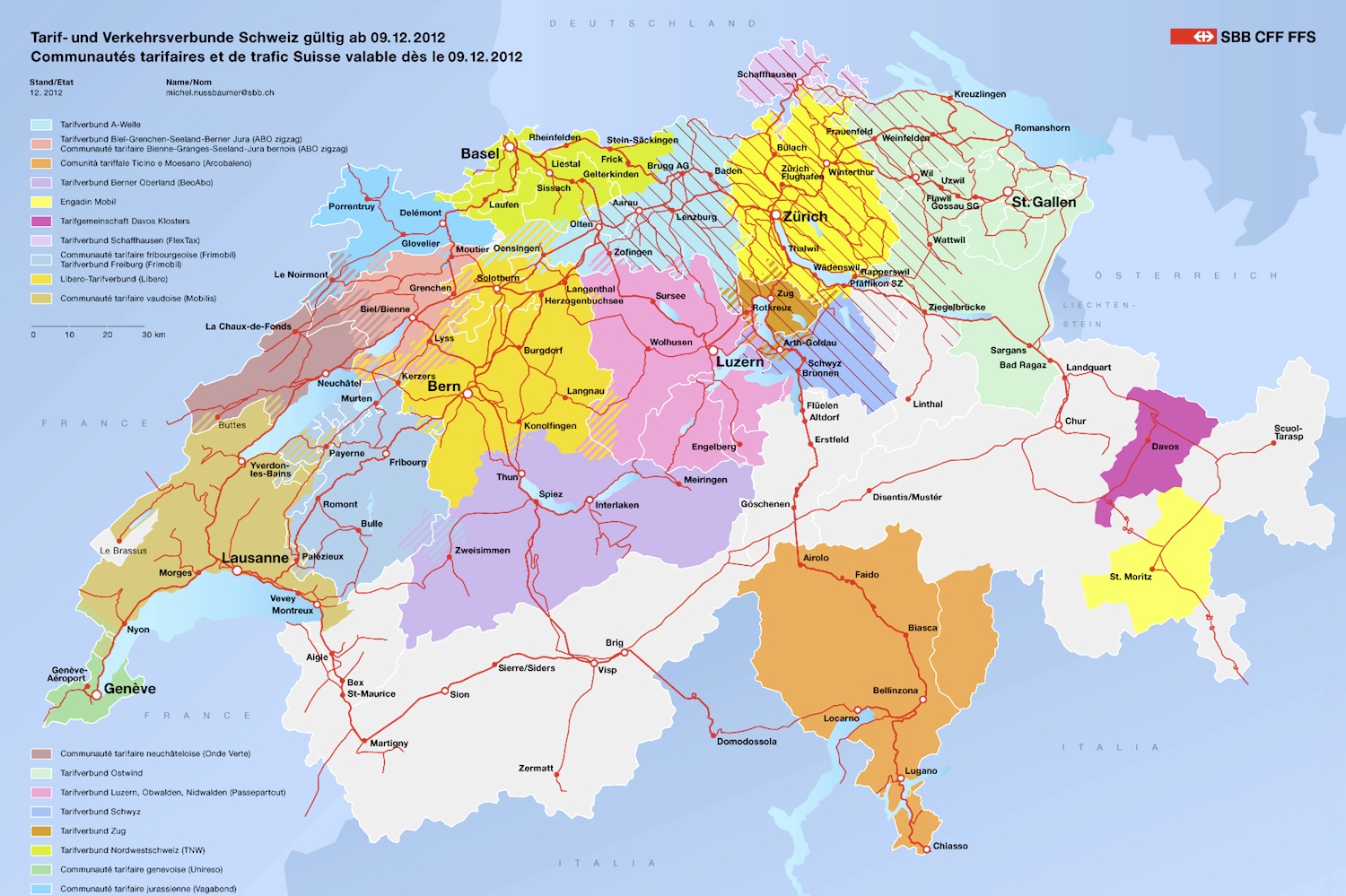 Sbb Route Map