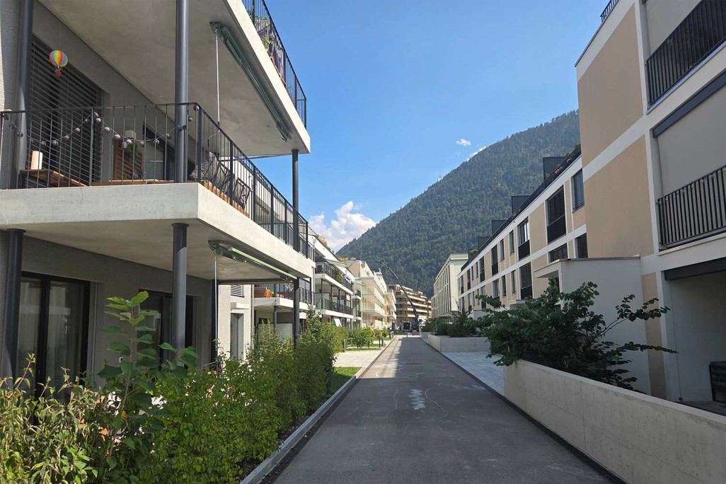 Kleinbruggen Chur, Nachhaltigkeitsstandard, Projektentwicklung, HMQ AG