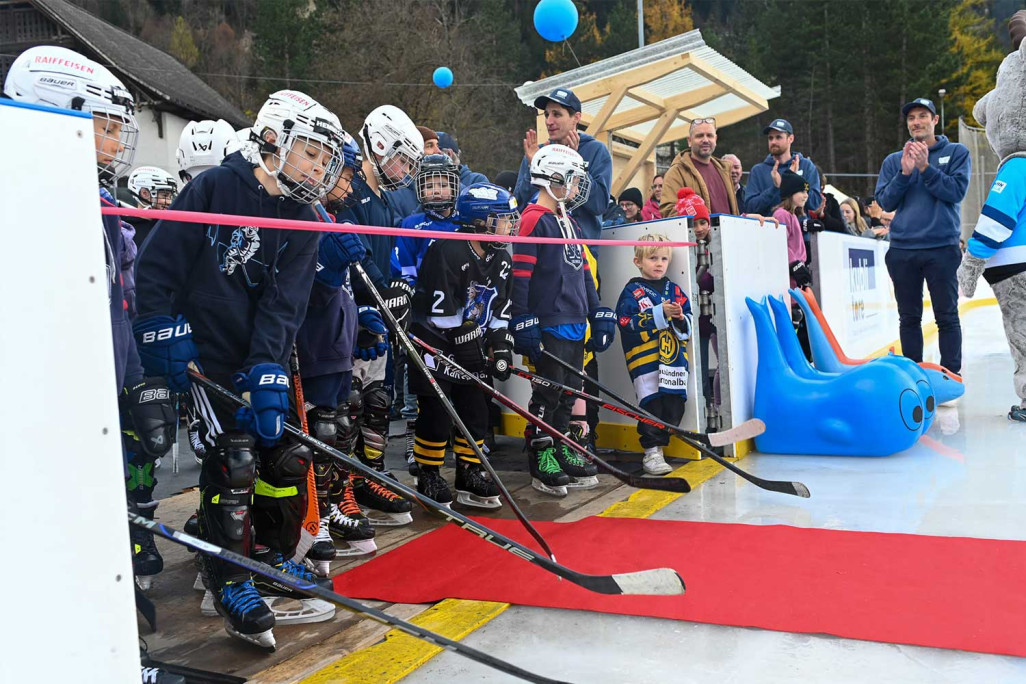 Eisbahn Viamala, Eröffnung, Stefan Collet, HMQ AG