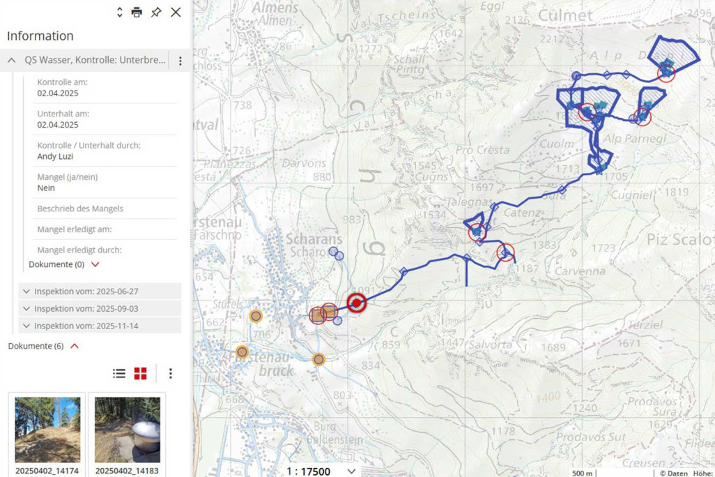 WebGIS, Qualitätssicherung Trinkwasser im Geoportal, HMQ AG
