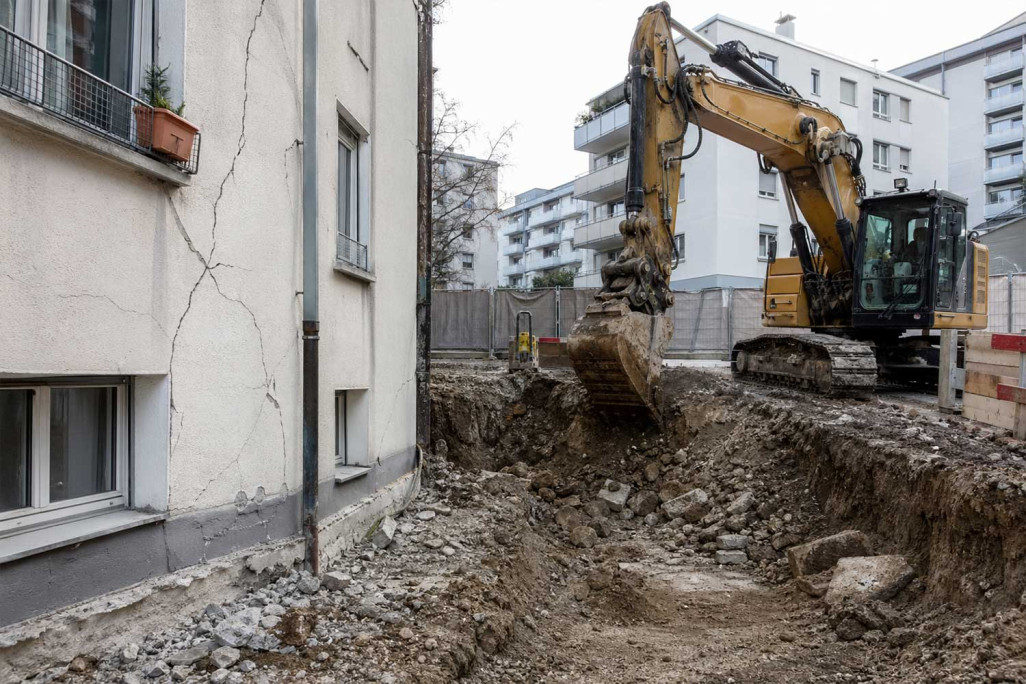 Beweissicherung bei Abbrucharbeiten, HMQ AG