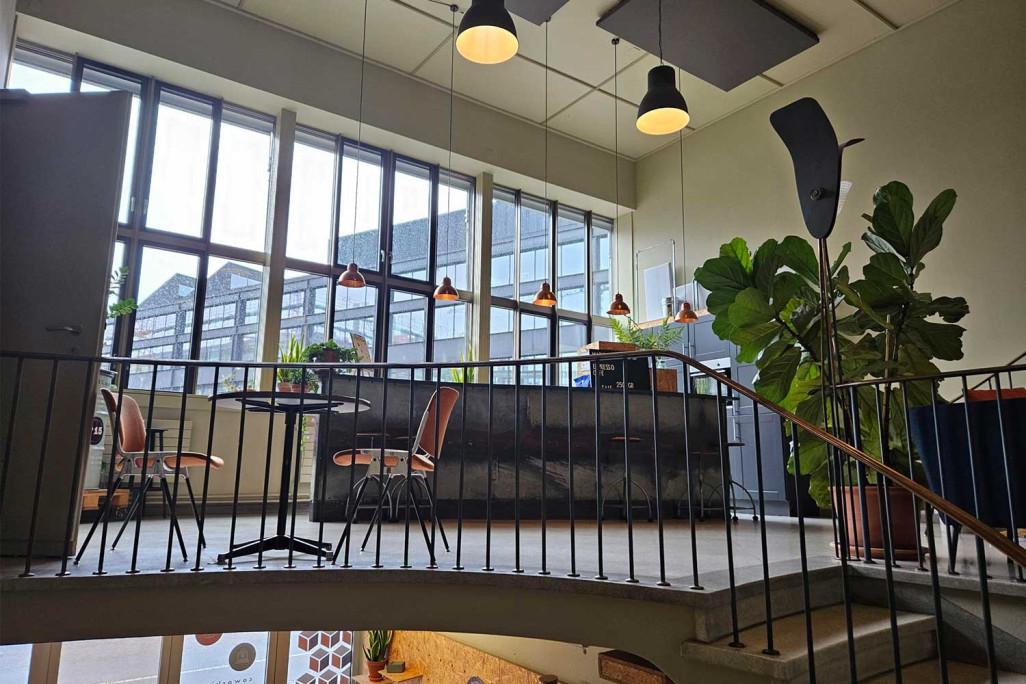 P15 Coworking in Biel/Bienne, Networking-Zone, HMQ-Standort